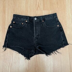 Levi’s 501 High-Rise Denim Shorts